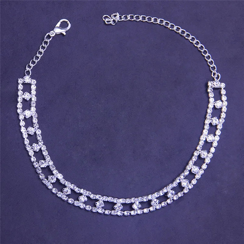 Anklets for Women Heart shaped Leg Chain