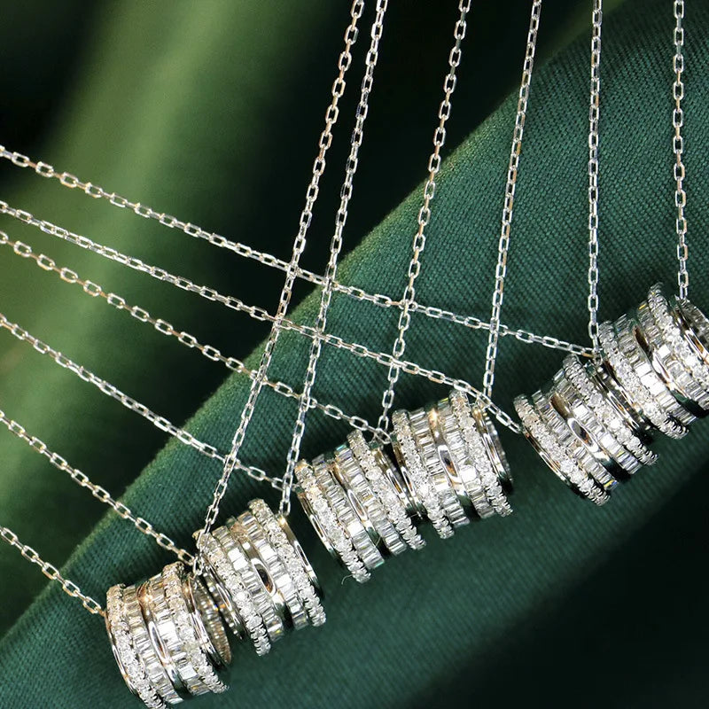 Tri-ring Necklace for Women,