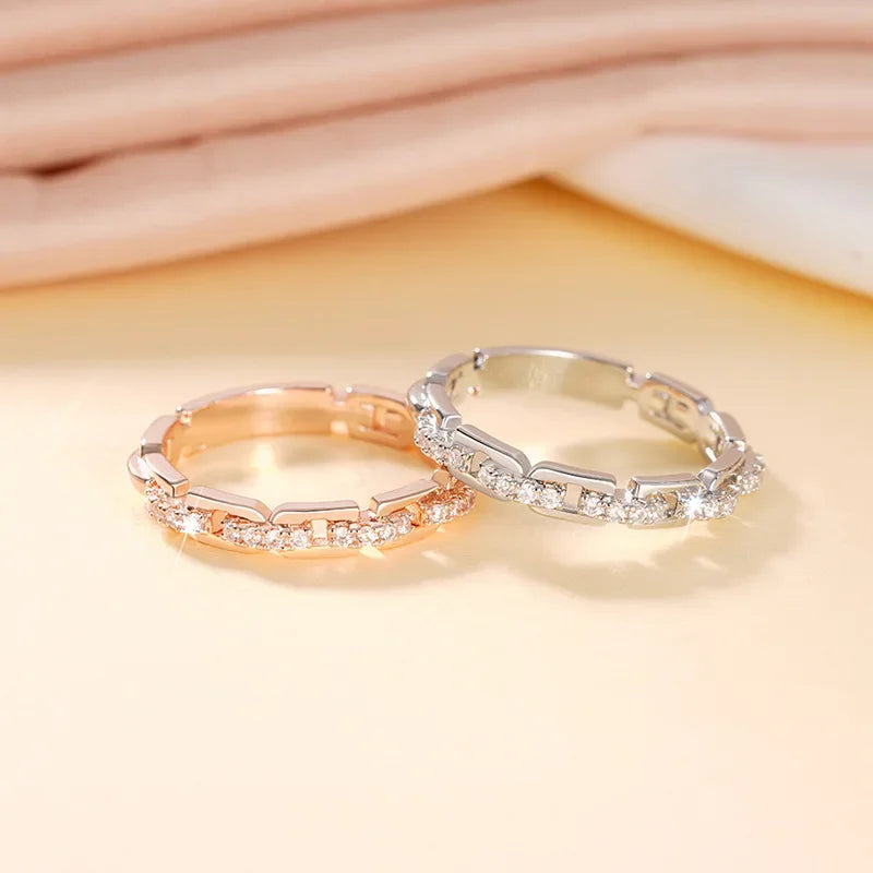 Buckle Design Female Wedding band