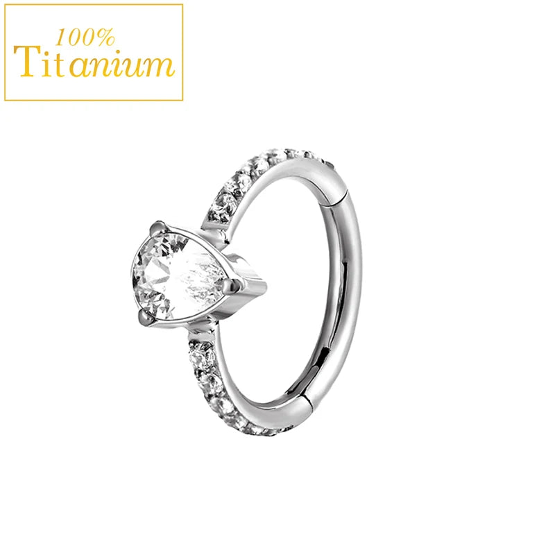 16g Daith Helix Piercing Earrings or Nasal Septum
