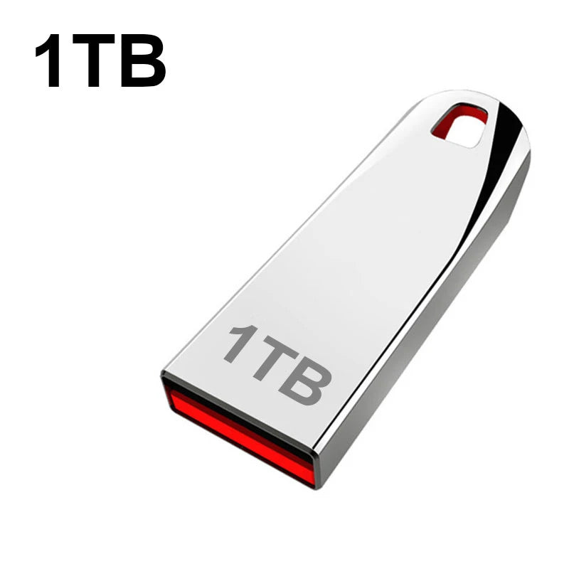2TB Usb 3.0 Flash Drives High Speed Metal Pendrive 1TB 512GB 256GB Portable Usb Drive Waterproof Memoria Usb Flash Disk