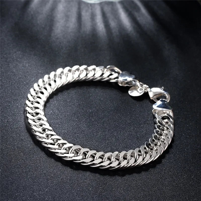 Silver Noble Chain Bracelet