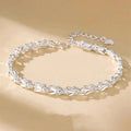 Silver Noble Chain Bracelet