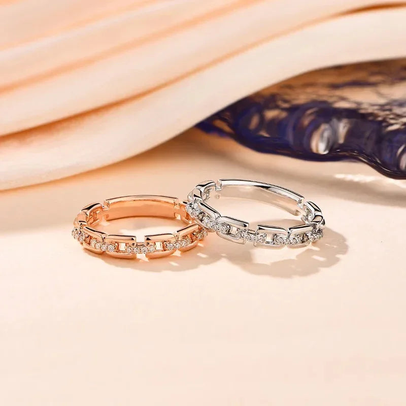 Buckle Design Female Wedding band