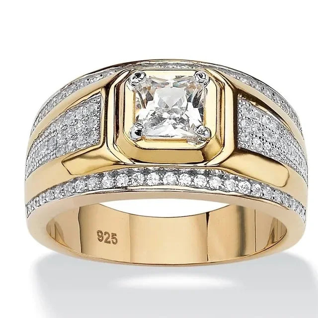 Square Wedding/Engagement Rings