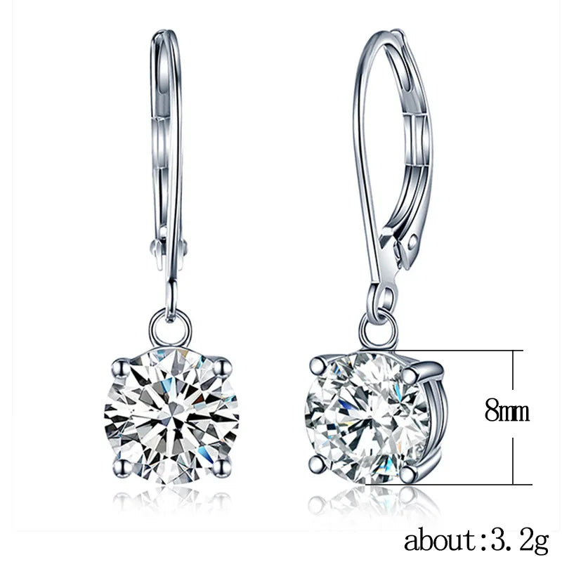 Earrings Stud for Women S925 Sterling Silver