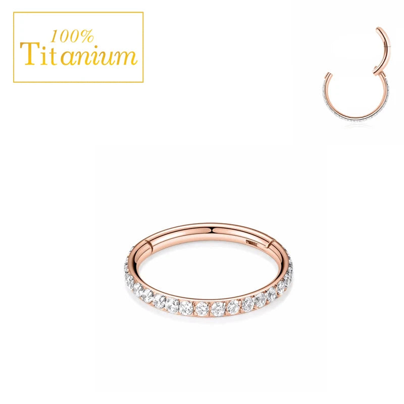 16g Daith Helix Piercing Earrings or Nasal Septum