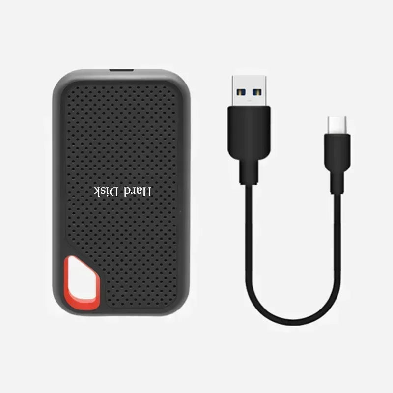 Huge Capacity Portable SSD 128TB High Speed External Hard Drive 1TB Hard Disk 2TB 4TB USB 3.1 Storage Device for Laptop/PC/Phone