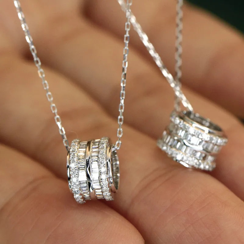 Tri-ring Necklace for Women,