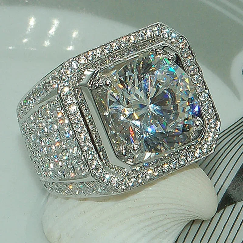Square Wedding/Engagement Rings
