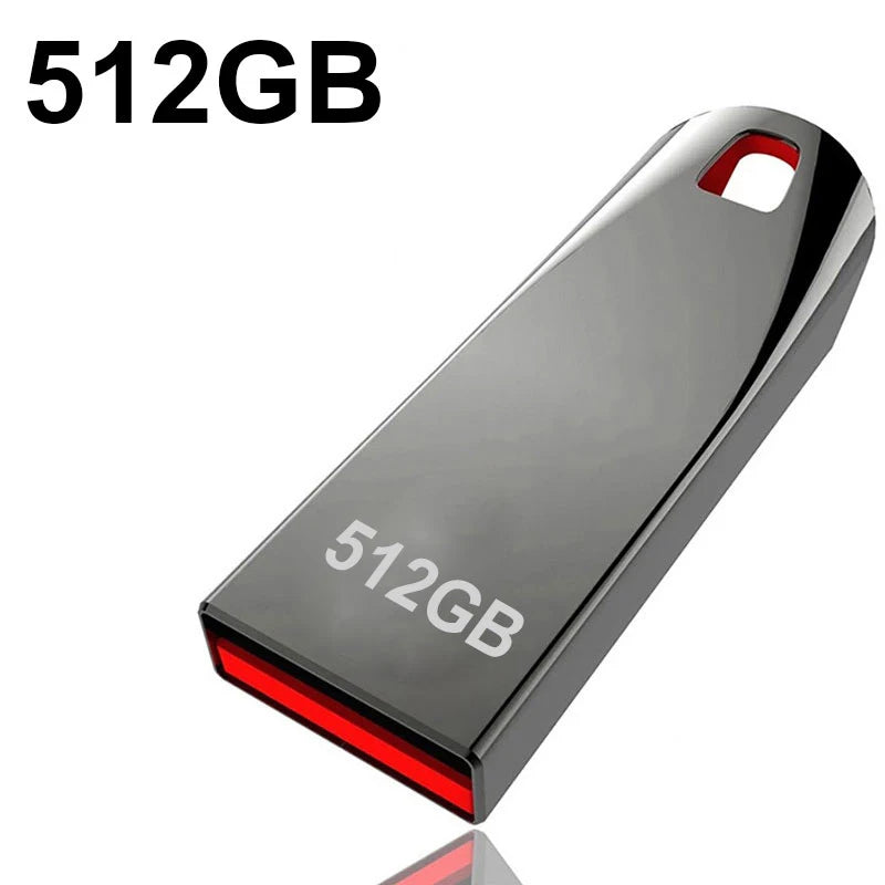 2TB Usb 3.0 Flash Drives High Speed Metal Pendrive 1TB 512GB 256GB Portable Usb Drive Waterproof Memoria Usb Flash Disk