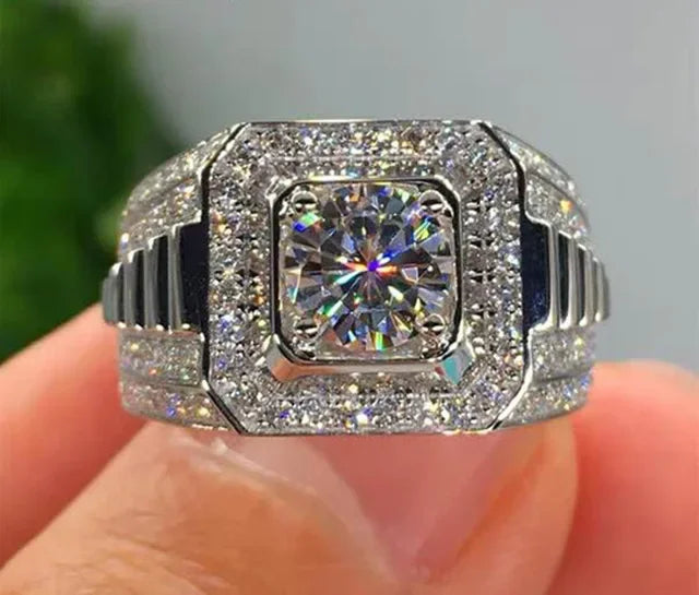Square Wedding/Engagement Rings