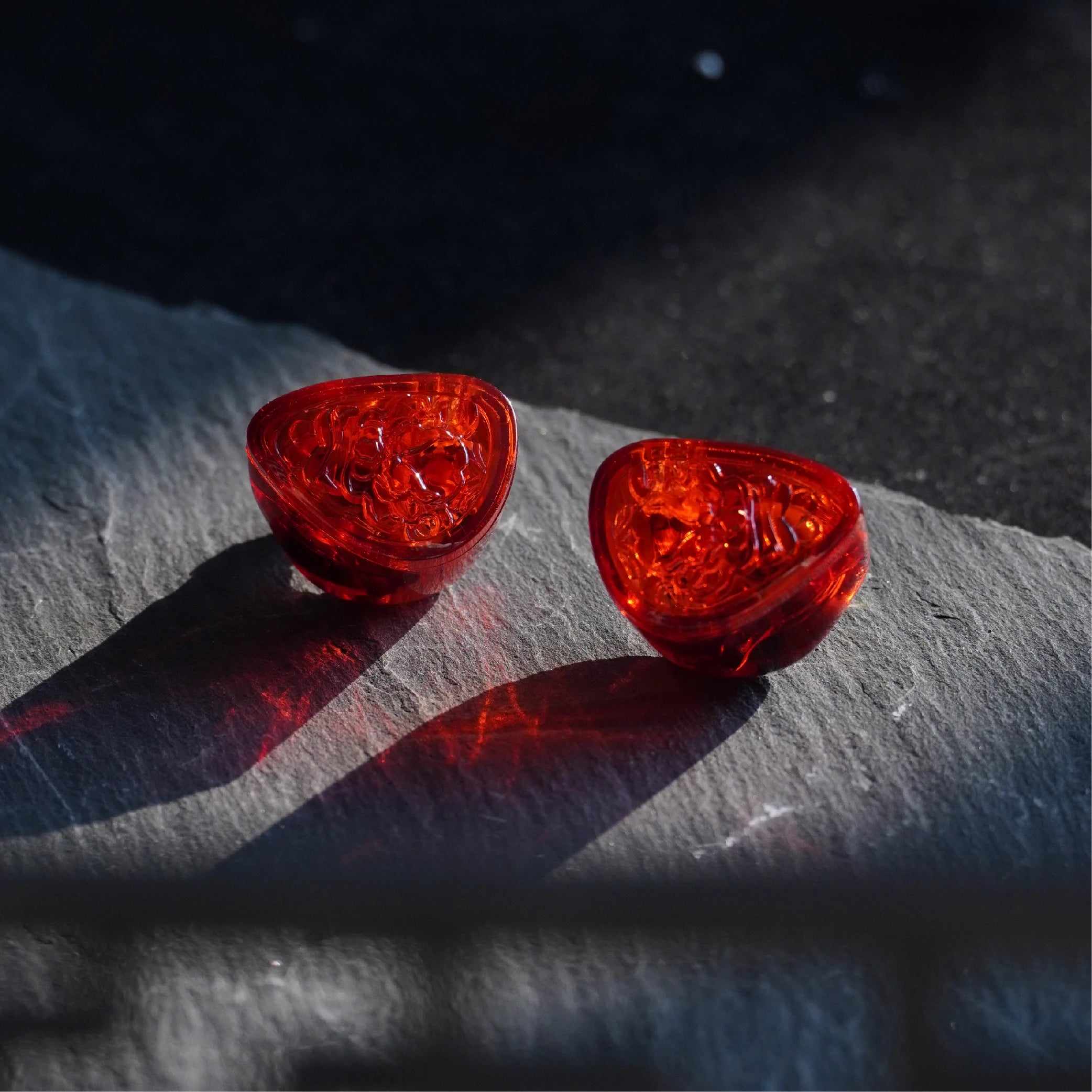 TANGZU WANER SG 2 Red Lion Edition 10mm PET Single Dynamic In-Ear Earphones with Silicone Storage Bag and Sancai Wide Bore