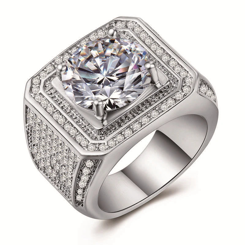 Square Wedding/Engagement Rings