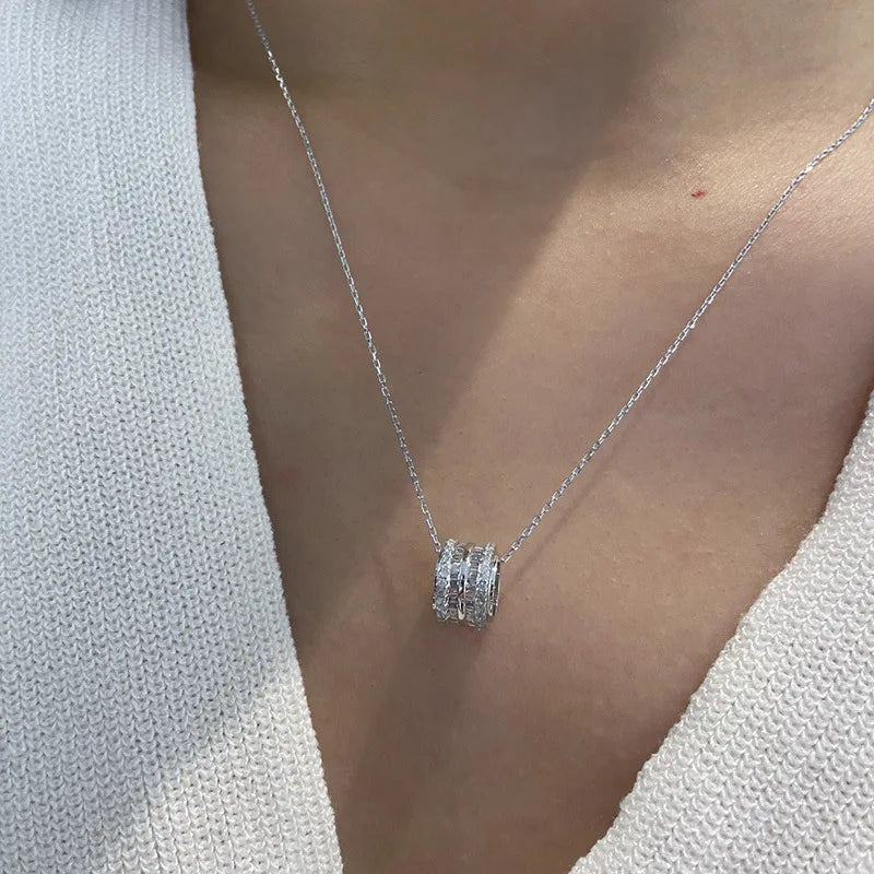 Tri-ring Necklace for Women,