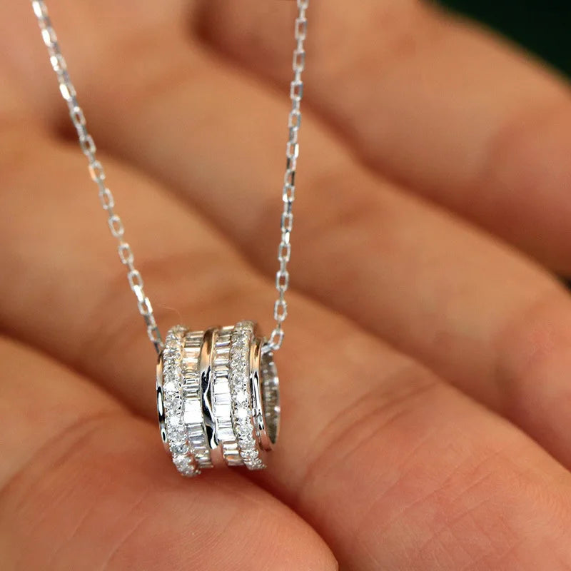 Tri-ring Necklace for Women,