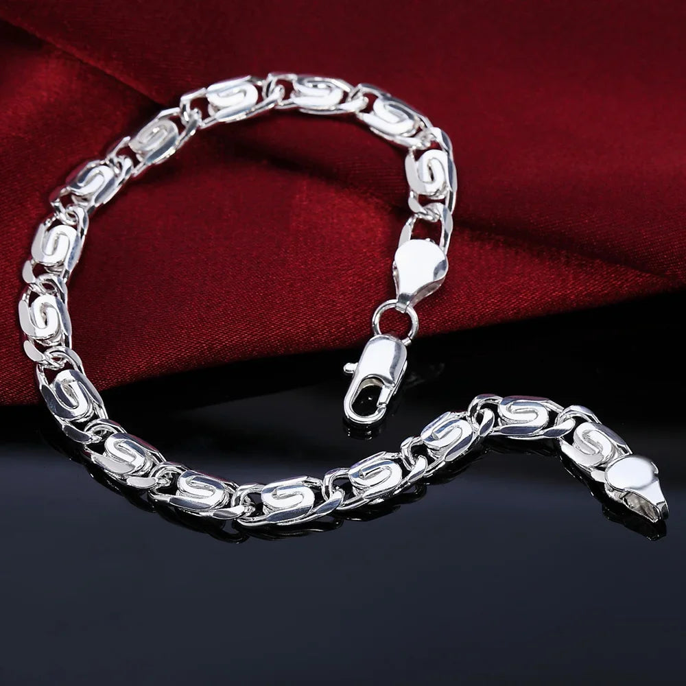 Silver Noble Chain Bracelet 925 silver