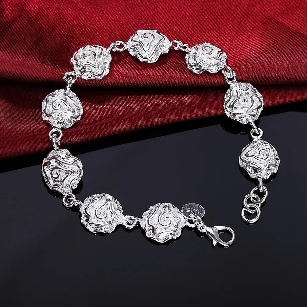Silver Noble Chain Bracelet
