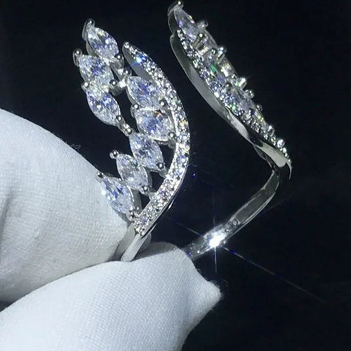 Angel Wings Rings for Women's wedding/engagement Band