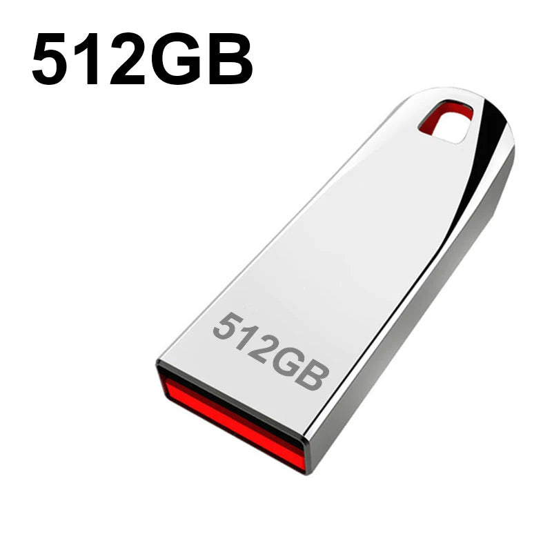 2TB Usb 3.0 Flash Drives High Speed Metal Pendrive 1TB 512GB 256GB Portable Usb Drive Waterproof Memoria Usb Flash Disk