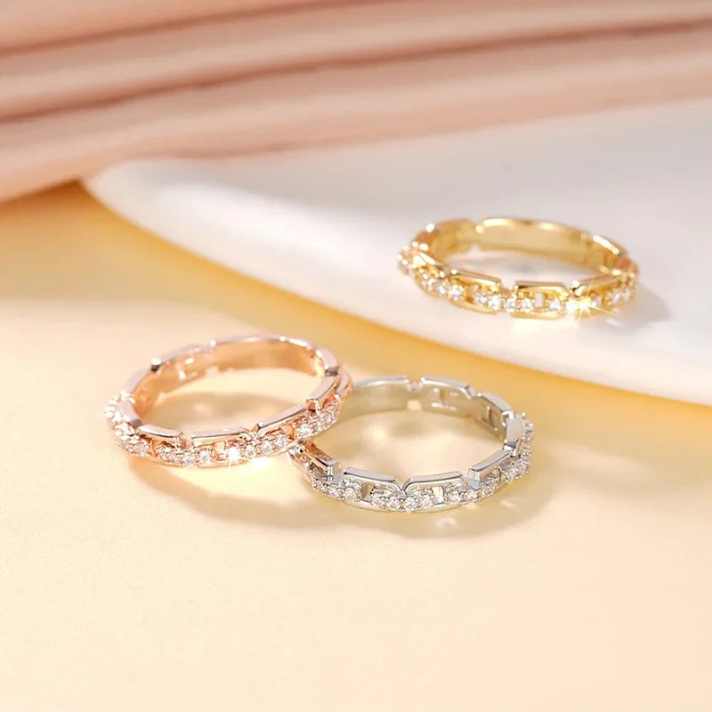 Buckle Design Female Wedding band
