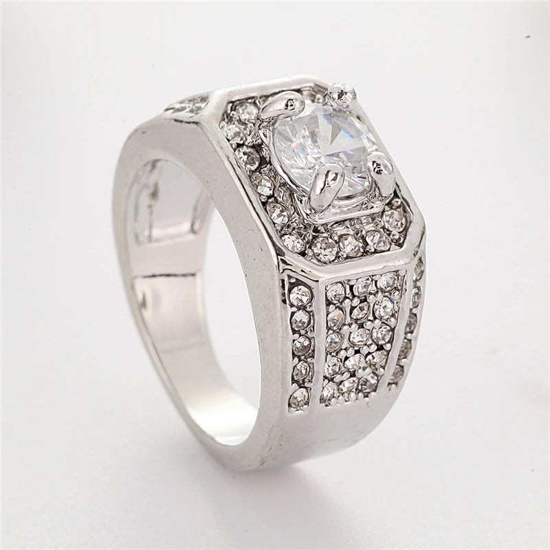 Square Wedding/Engagement Rings