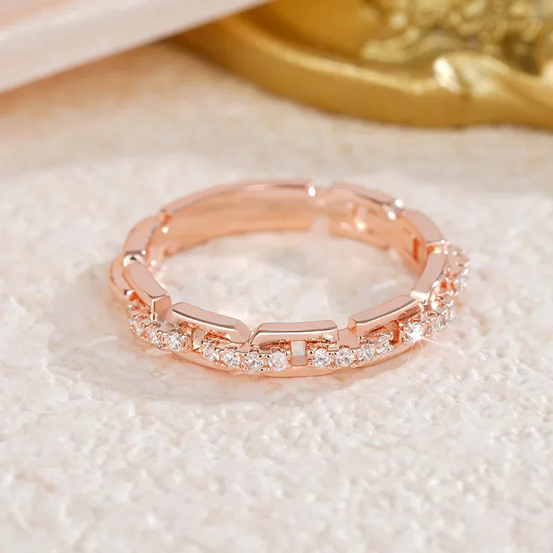Buckle Design Female Wedding band