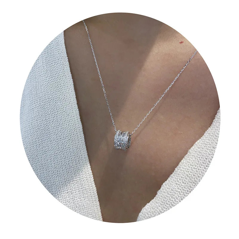 Tri-ring Necklace for Women,
