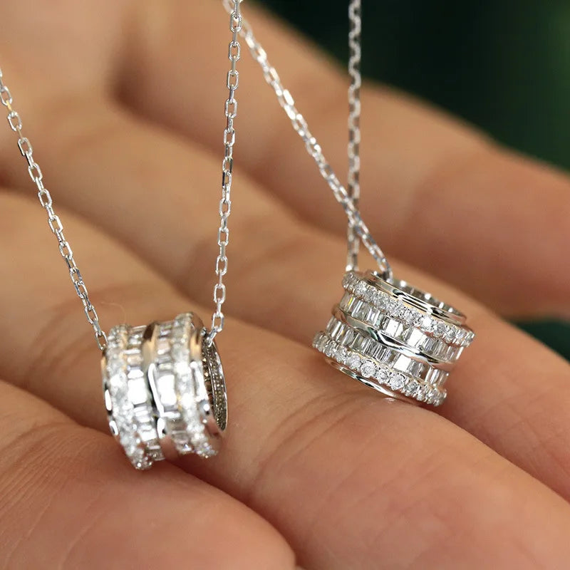Tri-ring Necklace for Women,