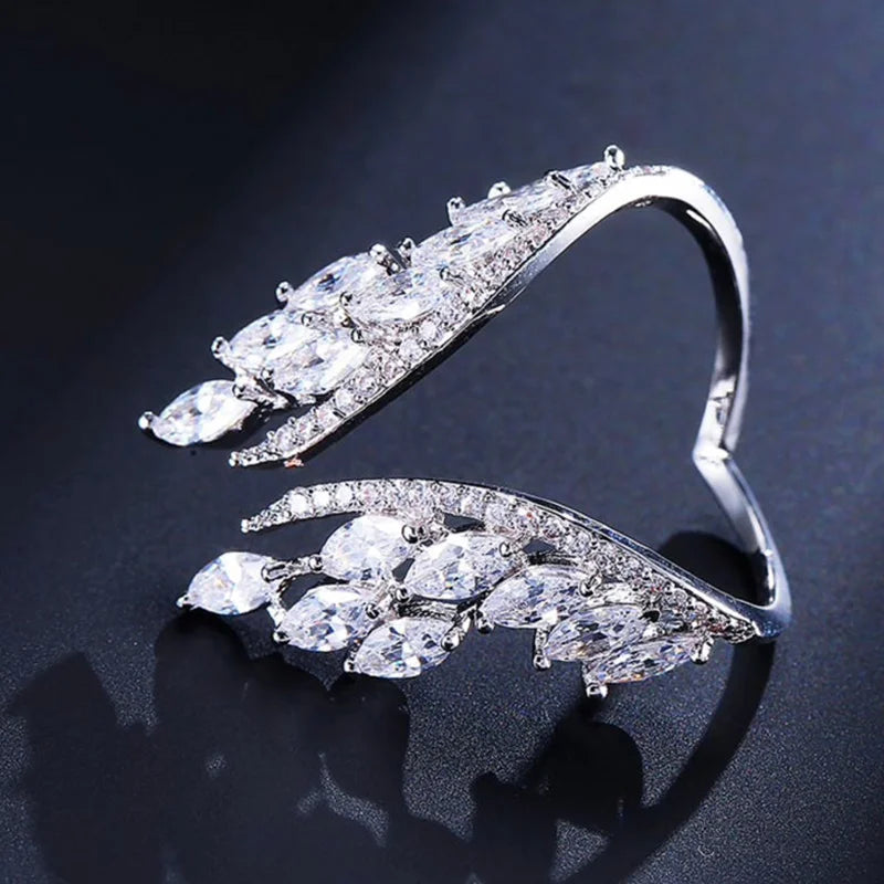 Angel Wings Rings for Women's wedding/engagement Band