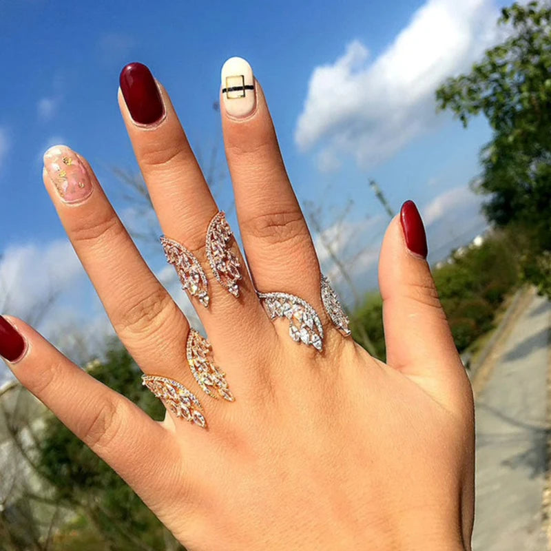 Angel Wings Rings for Women's wedding/engagement Band