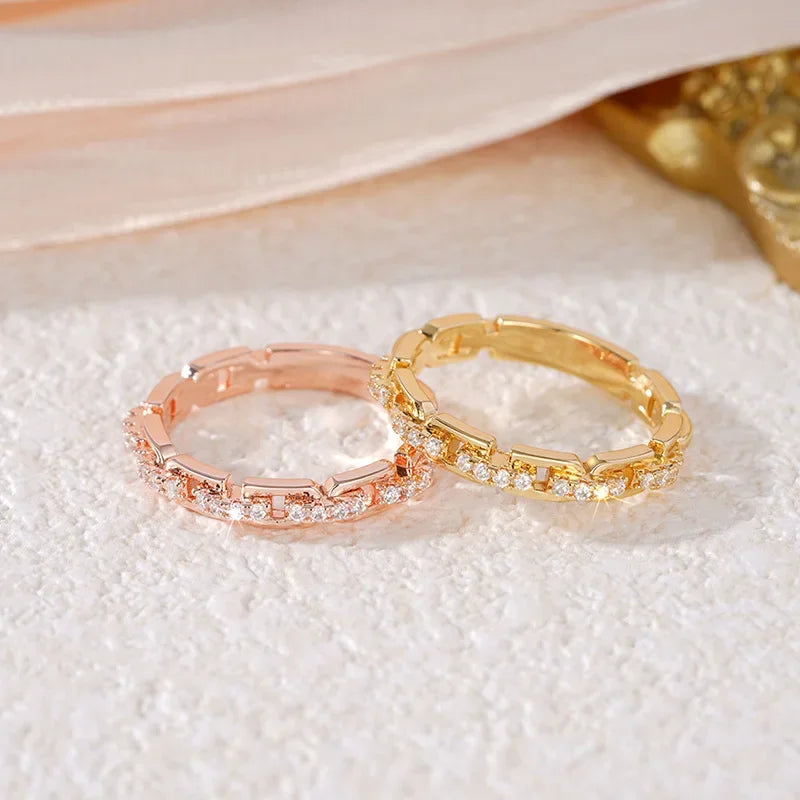 Buckle Design Female Wedding band