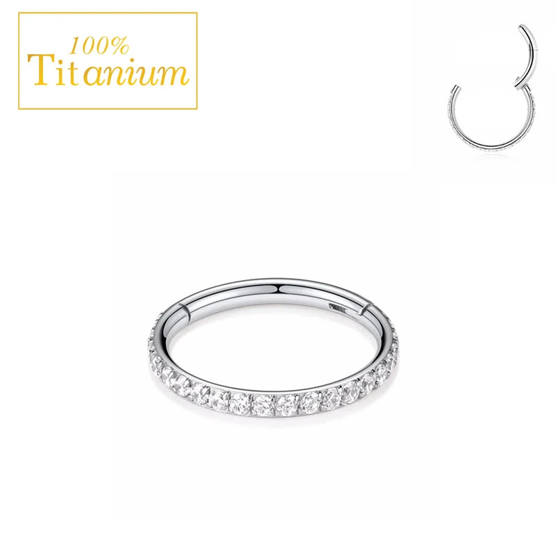 16g Daith Helix Piercing Earrings or Nasal Septum
