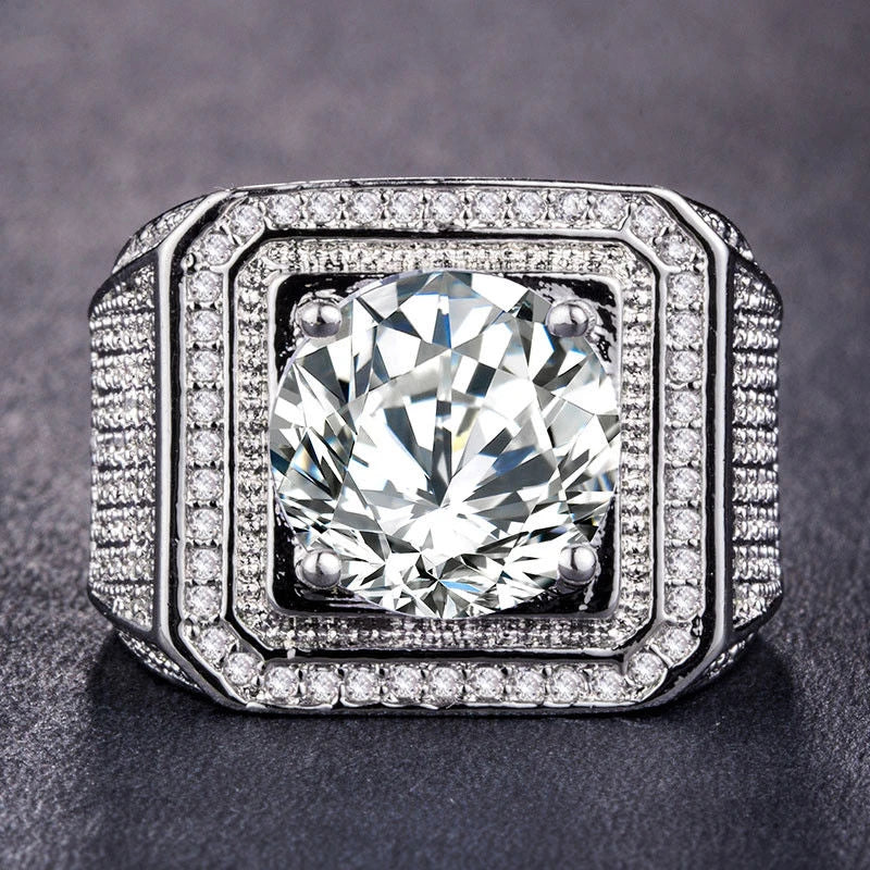 Square Wedding/Engagement Rings