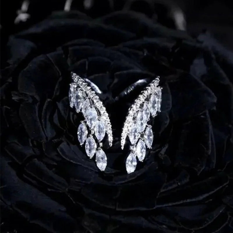 Angel Wings Rings for Women's wedding/engagement Band