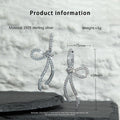 s925 Silver Classic Bowknot Earring
