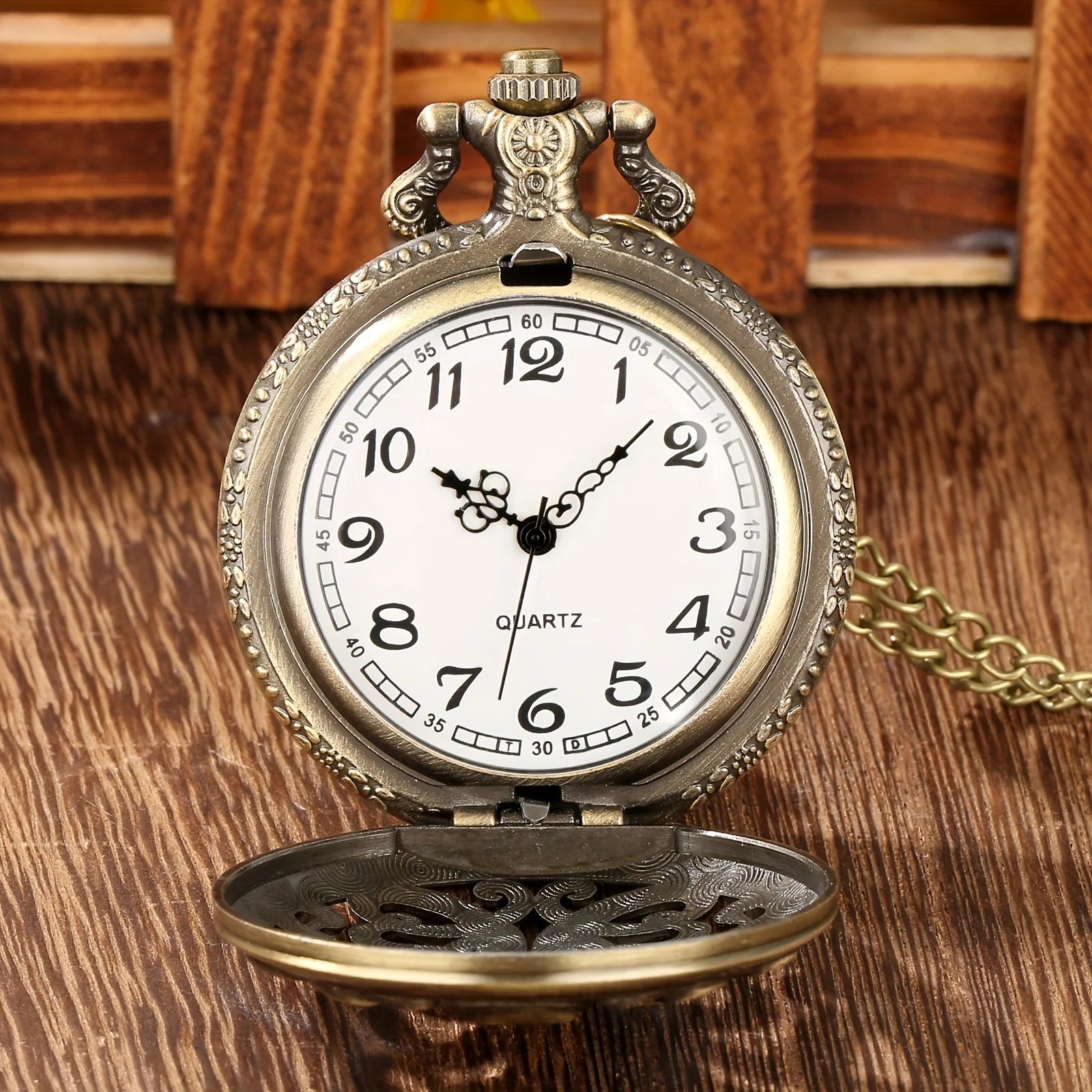 Kraken Of the Seas Quartz Pocket Watch
