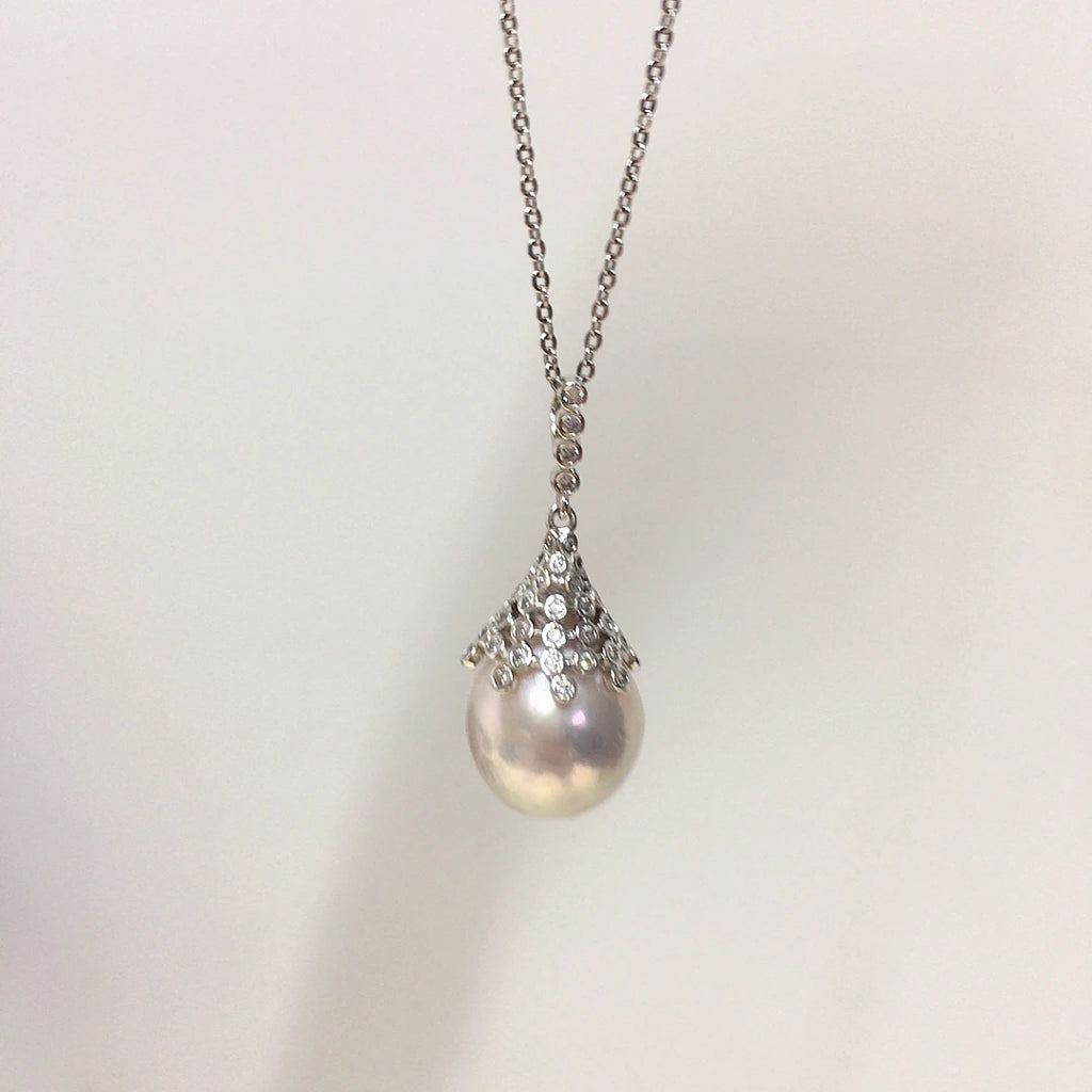Pearl Baroque Pendant Necklace
